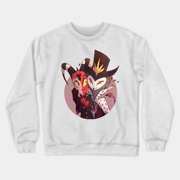 Blitzo & Stolas Crewneck Sweatshirt by zeann_art